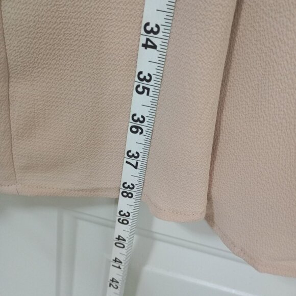 Umgee USA Cold Shoulder Ruffle Sleeve Beige Tunic Dress Size L Womens. - Picture 9 of 10